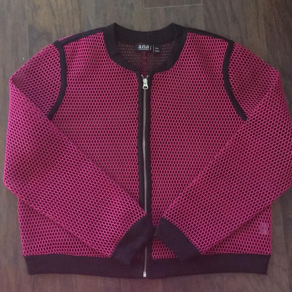 a.n.a a new approach zipper sweater